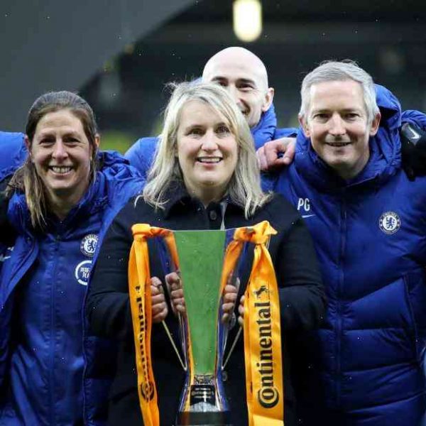 Emma Hayes is the first woman to coach a UEFA Women’s Champions League team